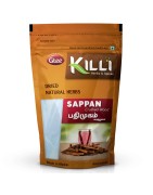Killi Herbs & Spices Sappan Crushed Wood Powder (Indian redwood, Patimukham Crushed Powder), 100g